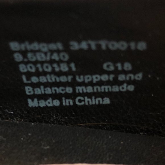 Taryn Womens Leather Round Toe wedge loafers 9.5-  closer to size 8.5 to 9m - Picture 7 of 7